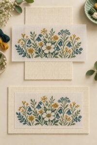 Check margins, centering and a fabric piece you own